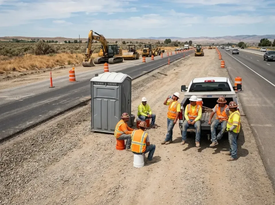 highway-road-construction-crew-007 — frequently asked questions, Porta Potty and Restroom Rentals in Salinas, CA